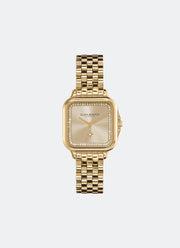 Olivia Burton Classic Grosvenor Gold Bracelet 28mm Front