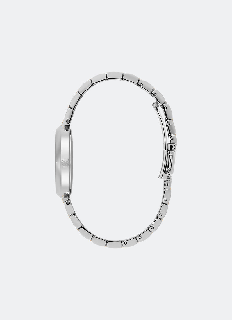 Jam Tangan Olivia Burton Classic T-Bar Chalk Blue Dial 3 Link Bracelet 32mm - 24000261