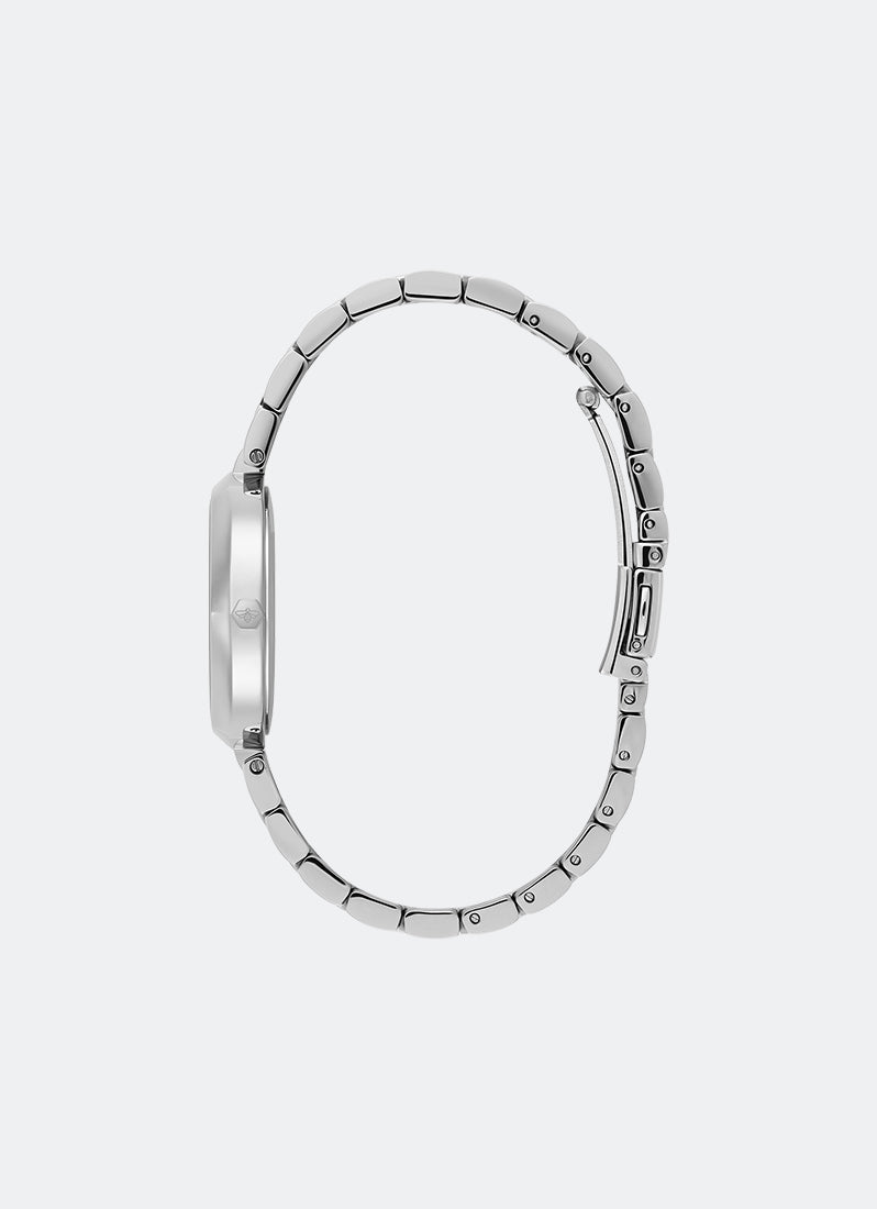 Jam Tangan Olivia Burton Classic T-Bar Mellow Rose Dial 3 Link Bracelet 32mm - 24000259