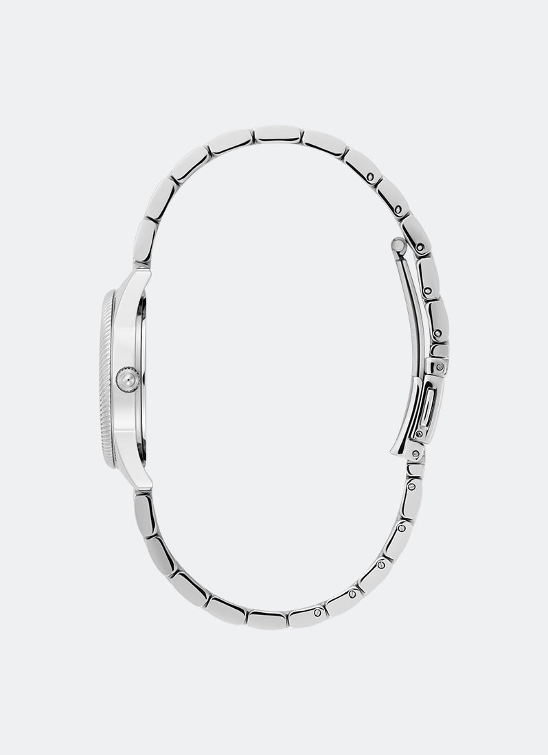 Jam Tangan Olivia Burton Egerton Blush & Silver Bracelet 28mm 24000289