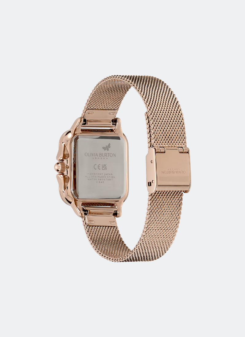 Jam Tangan Olivia Burton Grosvenor Mushroom Dial Bracelet Watch 28mm - 24000088