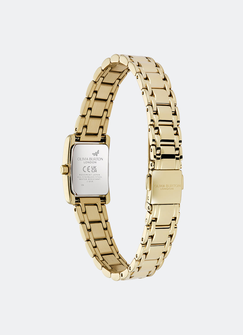 Jam Tangan Olivia Burton Mini Grove Gold Bracelet 16mm 24000282