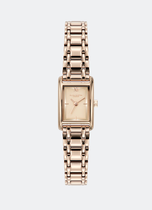 Jam Tangan Olivia Burton Mini Grove Rose Gold Bracelet 16mm 24000283