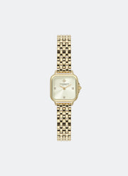 Jam Tangan Olivia Burton Soft Square Ivory Dial with North Star Details 5 Link Bracelet 20mm - 24000257