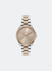 Jam Tangan Olivia Burton Sport Luxe Chiswick Trench Coat Sunray Dial, SS/RG Case, Two Tone SS/RG Bracelet - 36mm 24000334