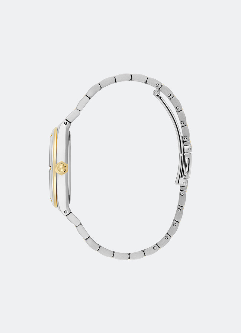 Jam Tangan Olivia Burton Sports Luxe Hexa Gold & Two Tone Bracelet 33mm 24000232