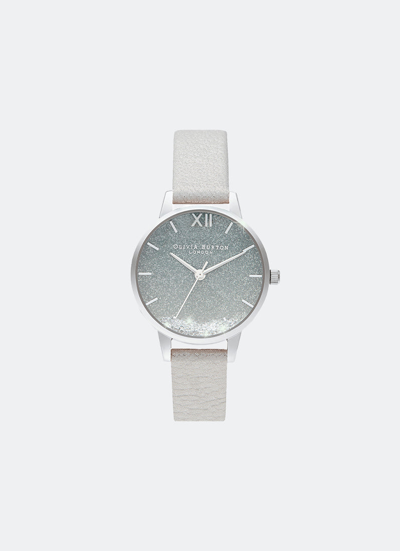 Jam Tangan Olivia Burton Wishing Waves Ombre Glitter Dial Women's Watch 30mm - OB16US42