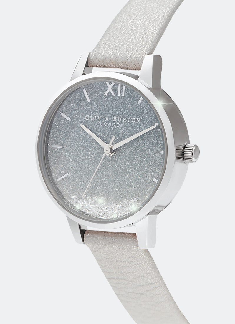 Jam Tangan Olivia Burton Wishing Waves Ombre Glitter Dial Women's Watch 30mm - OB16US42