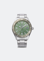 Jam Tangan Orient Sports Quartz Green Dial Metal 39.9mm RA-WJ0001E