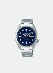 Jam Tangan SRPE5Seiko 5 Sport Automatic Men Blue Dial Silver Stainless steel 40mm - SRPE533