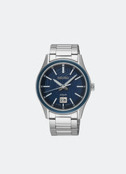 Jam Tangan Seiko Conceptual Men Blue Dial Silver Stainless steel 39.5mm - SUR559