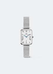 Jam Tangan Daniel Wellington Quadro Sterling Roman Numerals Date (20x26) DW00100863