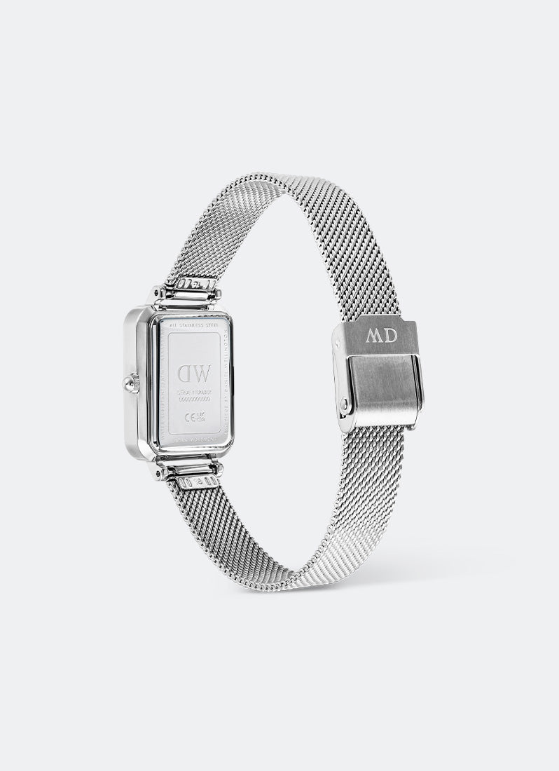 Jam Tangan Daniel Wellington Quadro Sterling Roman Numerals Date (20x26) DW00100863