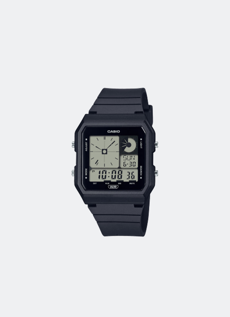Casio Digital Black Bio-based resin Strap 33.7mm Unisex LF-20W-1ADF