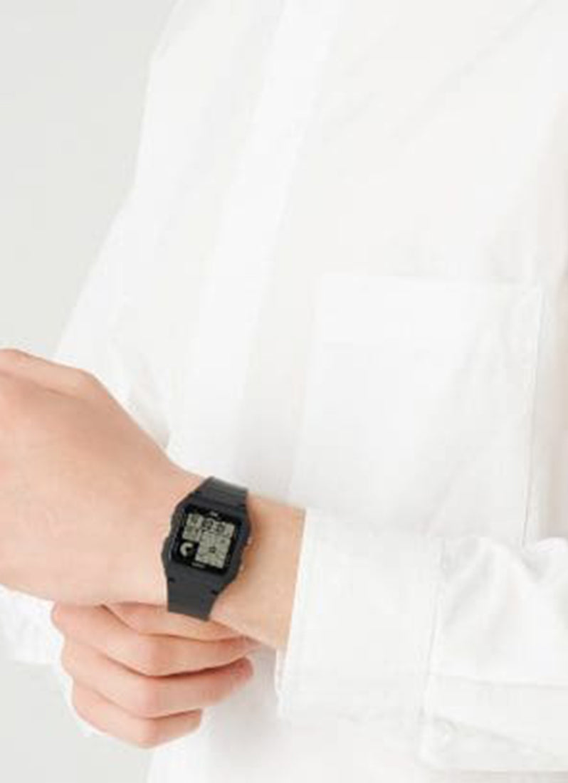 Casio Digital Black Bio-based resin Strap 33.7mm Unisex LF-20W-1ADF