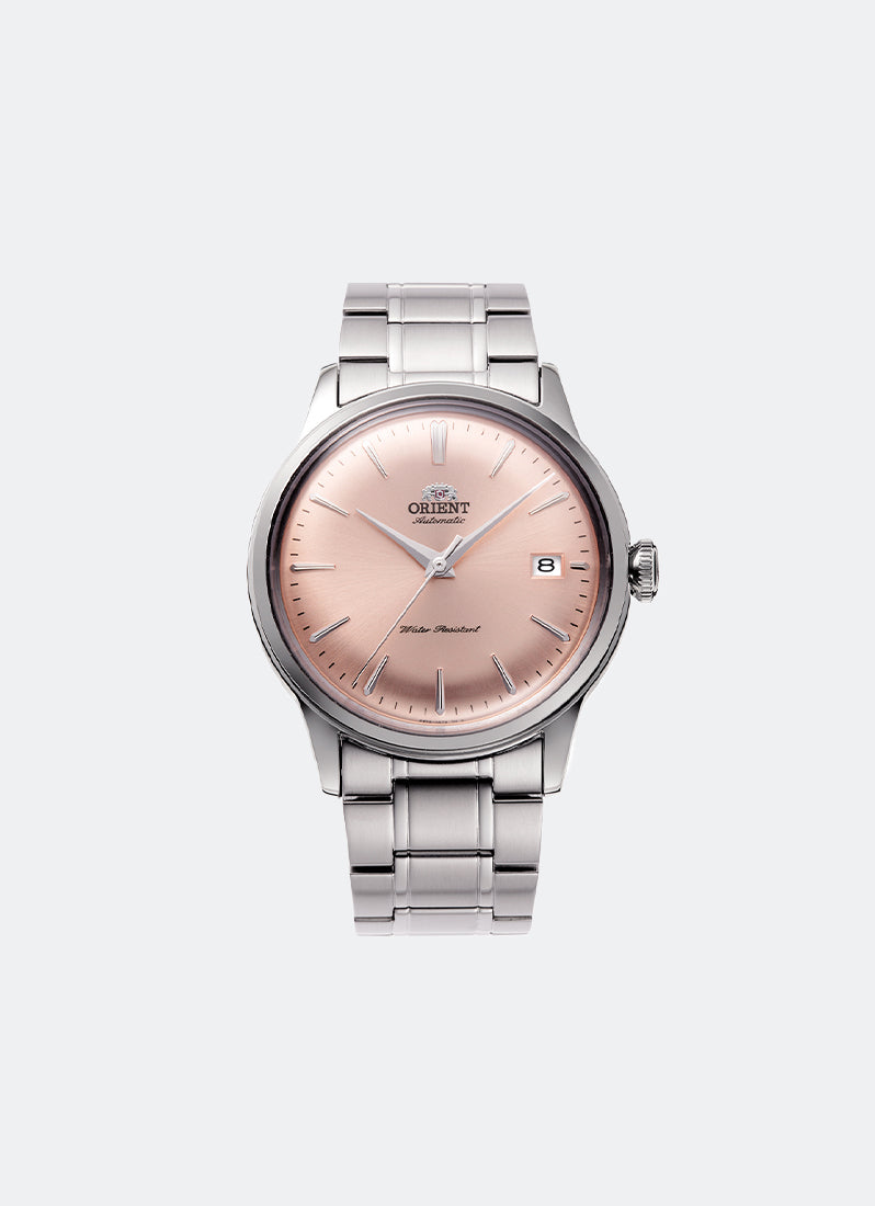 Classic Mechanical Men Copper Dial with Silver indexes Silver Stainless Steel - 38.4 mm