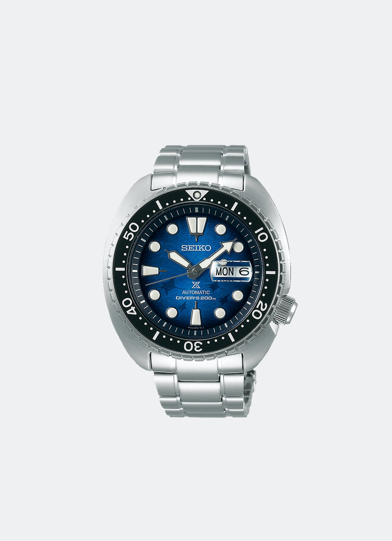 Seiko Prospex Automatic Men Blue Dial Silver Stainless steel 45mm