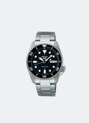 Seiko 5 Sport Automatic Men Blue Dial Silver Bracelet 38mm