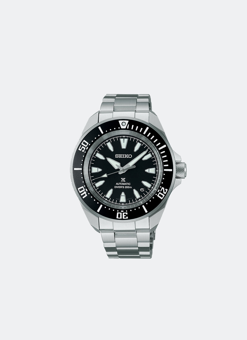 Seiko Prospex Automatic Men Black Dial Silver Stainless steel 41.7mm SRPL13K1