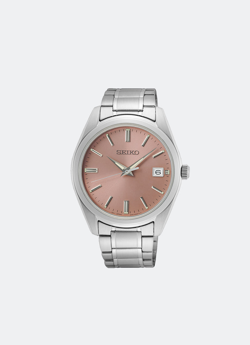 Seiko Conceptual Men Blush Dial Silver Stainless steel 40.2mm - SUR523