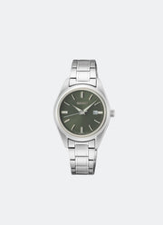 Seiko Conceptual Men Green Dial Silver Stainless steel 40.2mm - SUR527