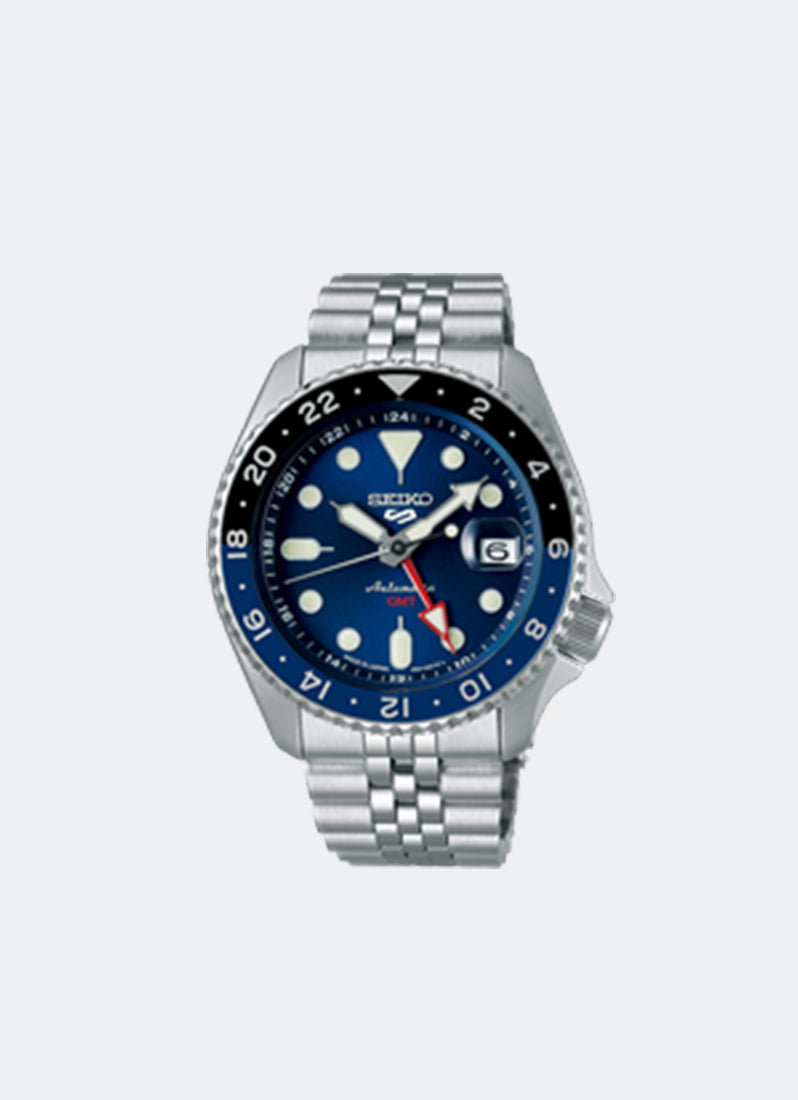 Seiko 5 Sport Automatic Men Blue Dial Silver Stainless steel 42.5mm - SSK003
