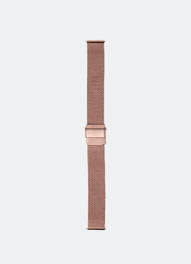 Rose Gold Mesh - 14mm