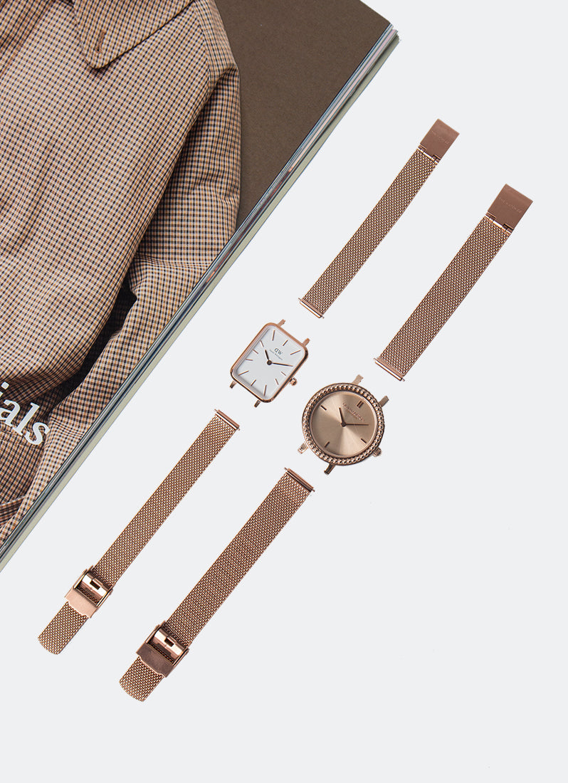 Rose Gold Mesh - 10mm