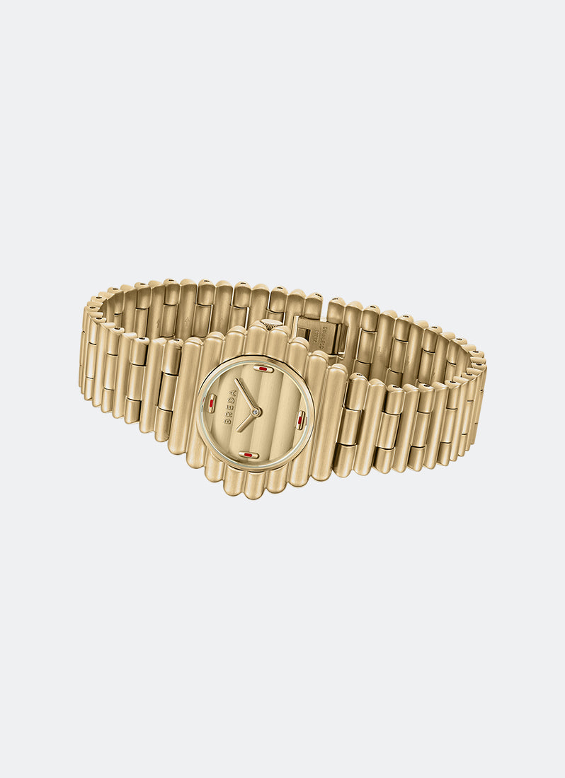 Breda Coda 1756A Gold Metal Bracelet 32 mm - 1756A