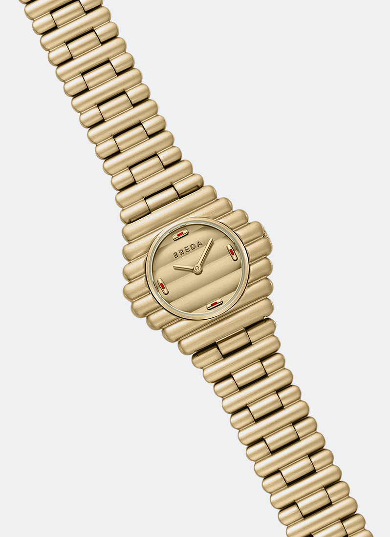 Breda Coda 1756A Gold Metal Bracelet 32 mm - 1756A