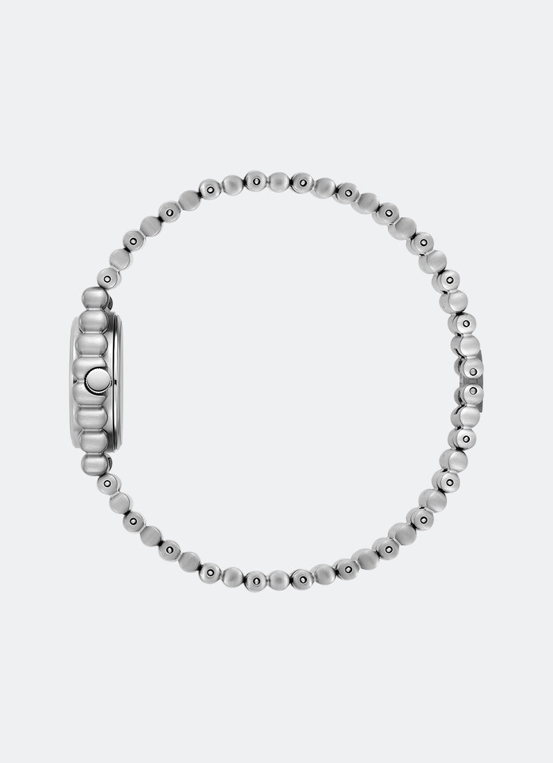 Jam Tangan Breda Coda Silver Bracelet Angle Side