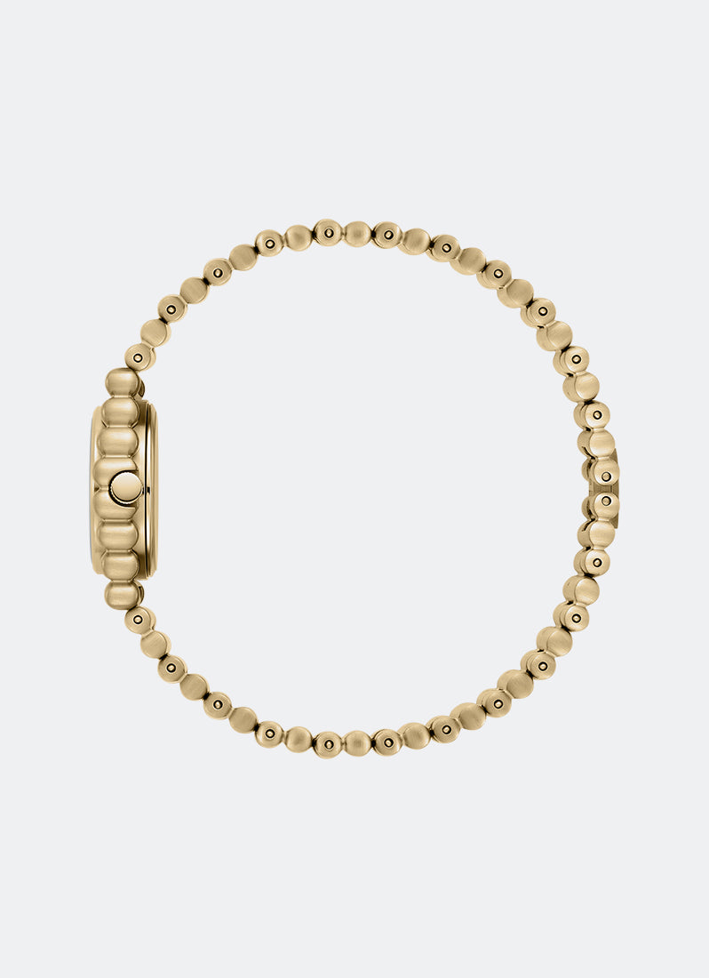 Breda Coda 1756C Gold Black Metal Bracelet 32 mm - 1756C