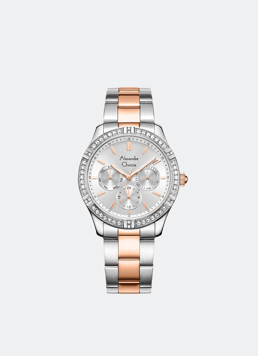 Passion Boyfriend Band Multifunction Silver White 36mm - AC2A51BFBTRSL
