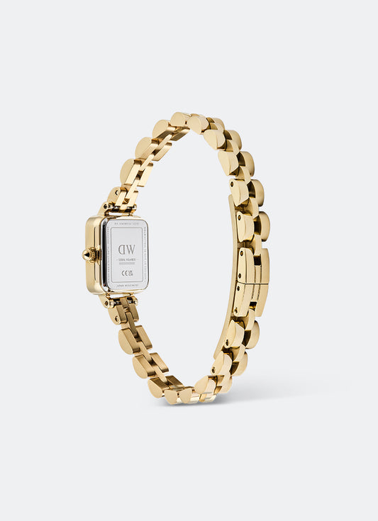 Quadro Mini White Arch 3-Link Sunray Gold (15.4x18.2) DW00100850