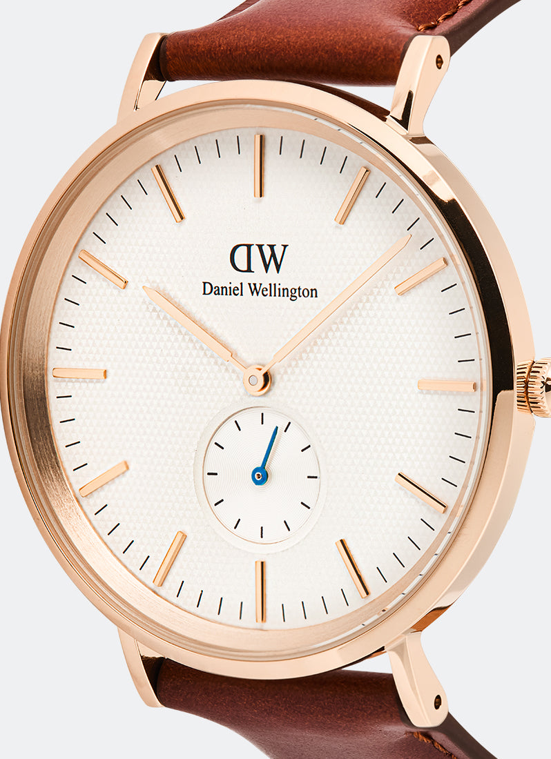 Classic 40 Off-White Multi-Eye St. Mawes Sunray Rose Gold (40.8) DW00100871