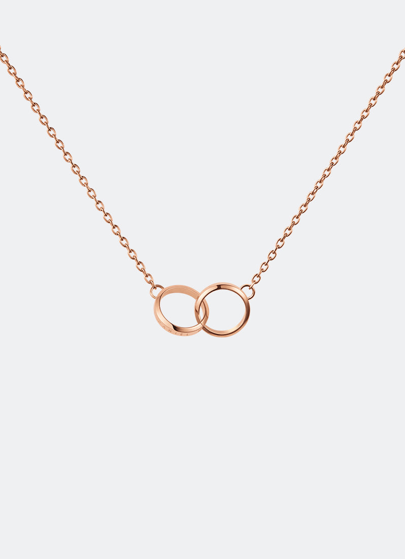 Daniel Wellington Elan Unity Necklace Rose Gold Details