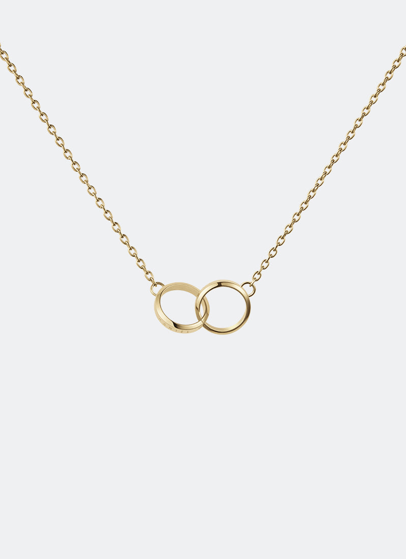 Daniel Wellington Elan Unity Necklace Gold Detail