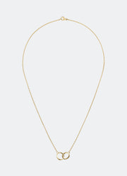 Daniel Wellington Elan Unity Necklace Gold Front