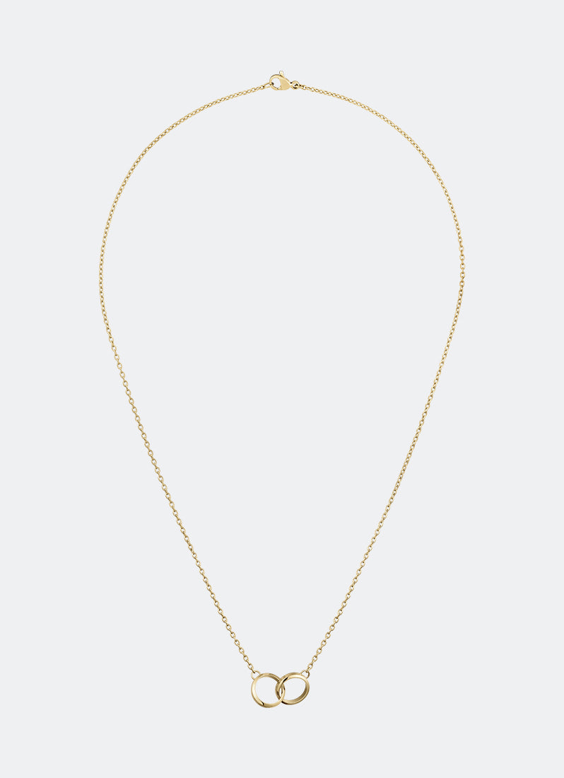 Daniel Wellington Elan Unity Necklace Gold Front