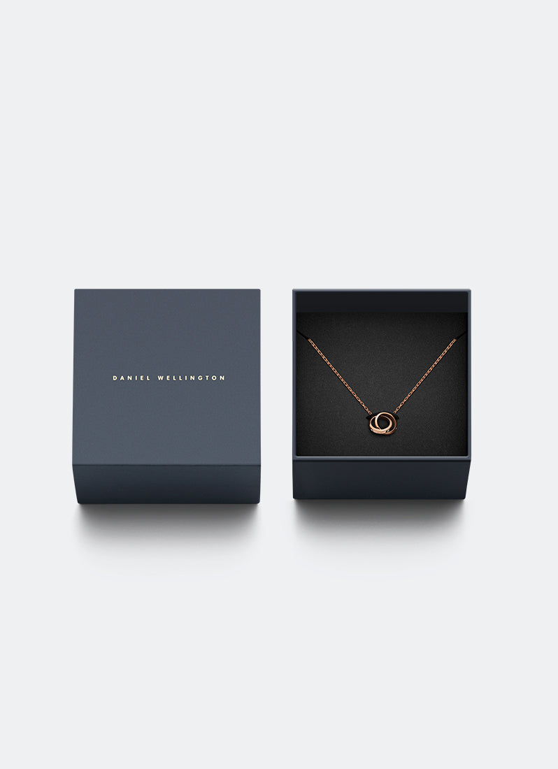 Classic Lumine Unity Necklace Rose Gold Box