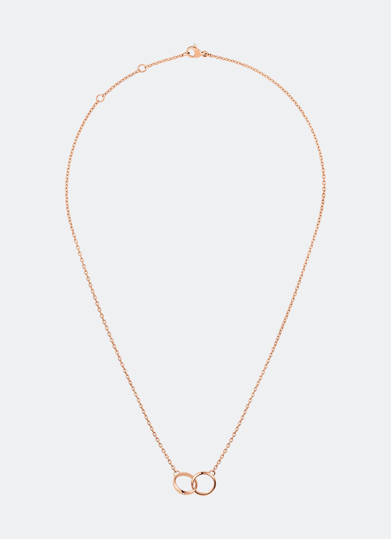 Classic Lumine Unity Necklace Rose Gold DW00400352