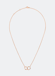 Daniel Wellington Classic Lumine Unity Necklace Rose Gold