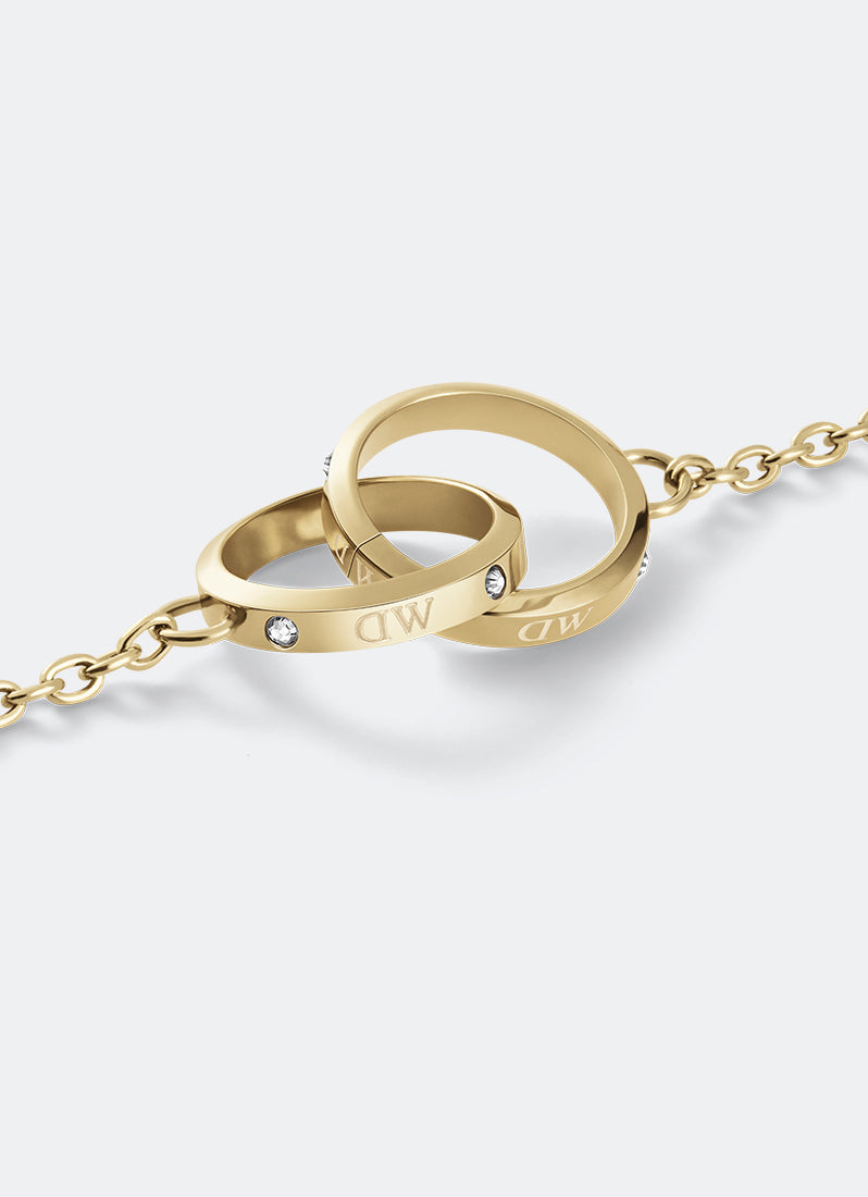 Daniel Wellington Classic Lumine Unity Necklace G Pendant Detail