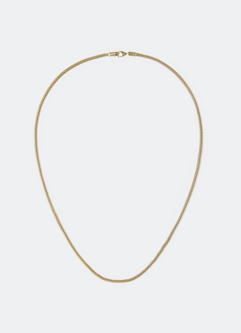 Tide Mesh Necklace Gold 2.8 - DW00401099