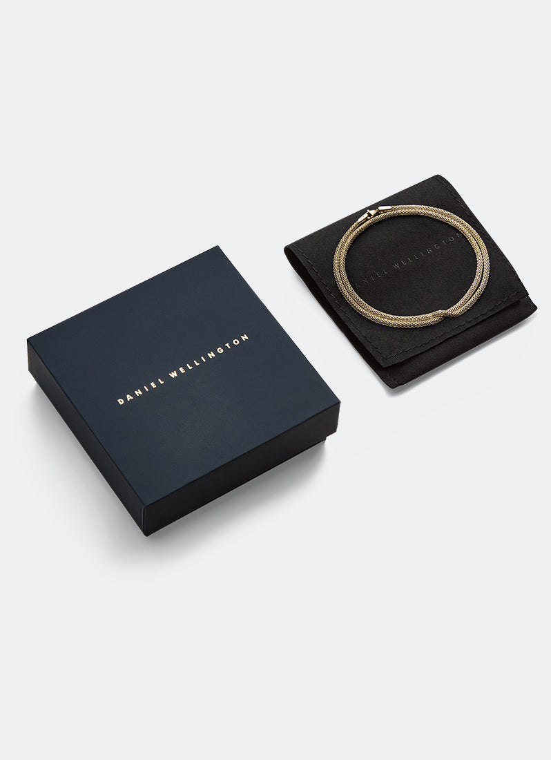 Tide Mesh Necklace Gold 2.8 - DW00401099