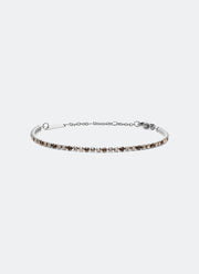 Classic Tennis Bracelet Honey Combo Silver - DW00401114