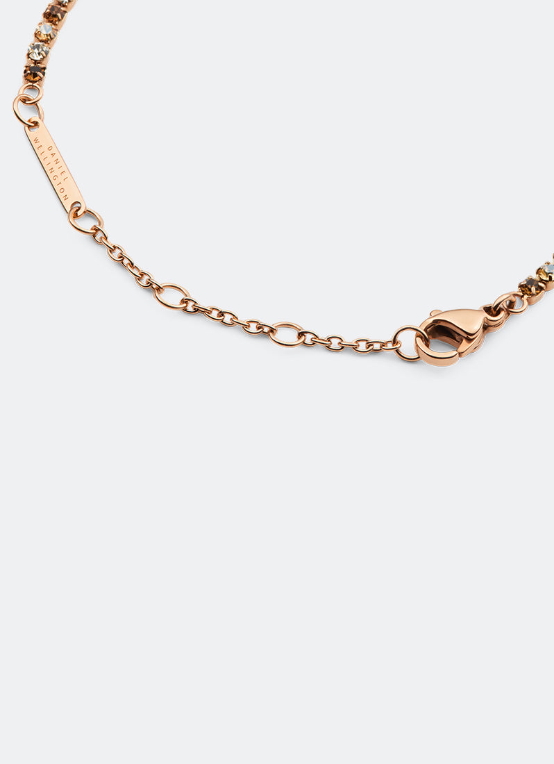 Classic Tennis Bracelet Honey Combo Rose Gold - DW00401115