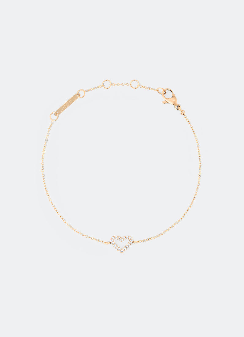 Mirelle Heart Bracelet Rose Gold DW00401618