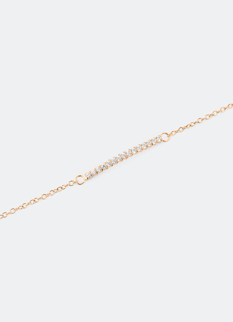 Daniel Wellington Mirelle Heart Bracelet Rose Gold Detail