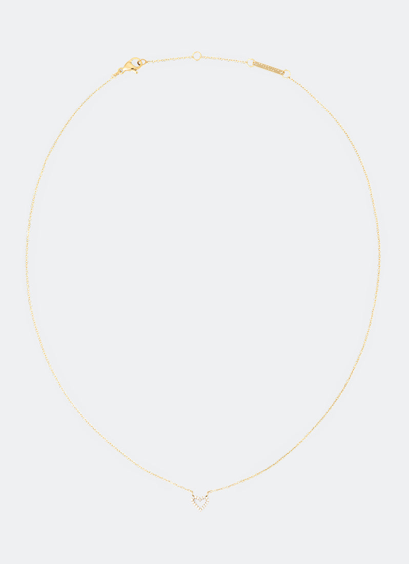 Daniel Wellington Mirelle Heart Necklace Gold